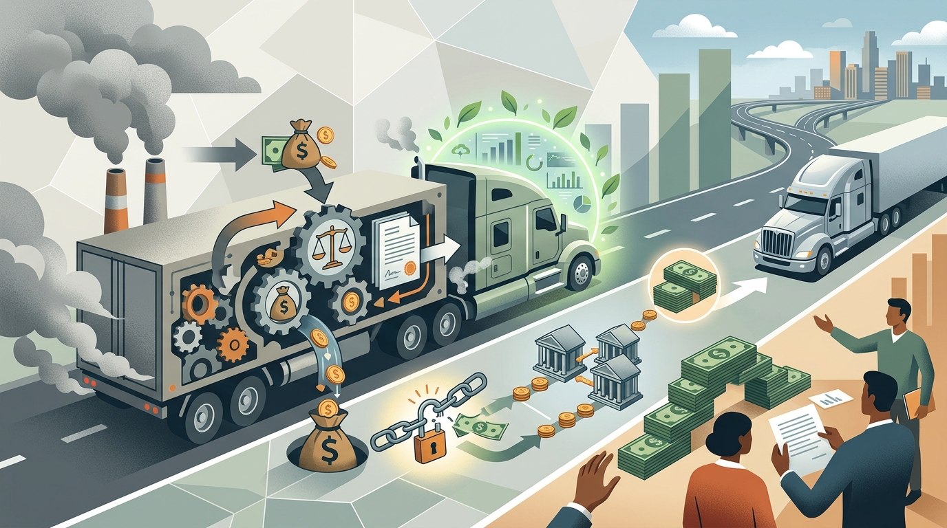 Illustration: New Emissions Mandates Are Making Compliance Expensive: How to Secure Your Next Truck